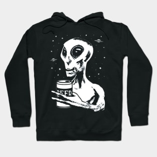 drink with ufo Hoodie